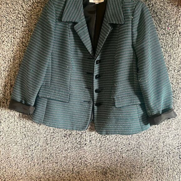 Suit Studio Women's Polka Dot Blazer Jacket Size 18 Multicolor - Picture 1 of 7